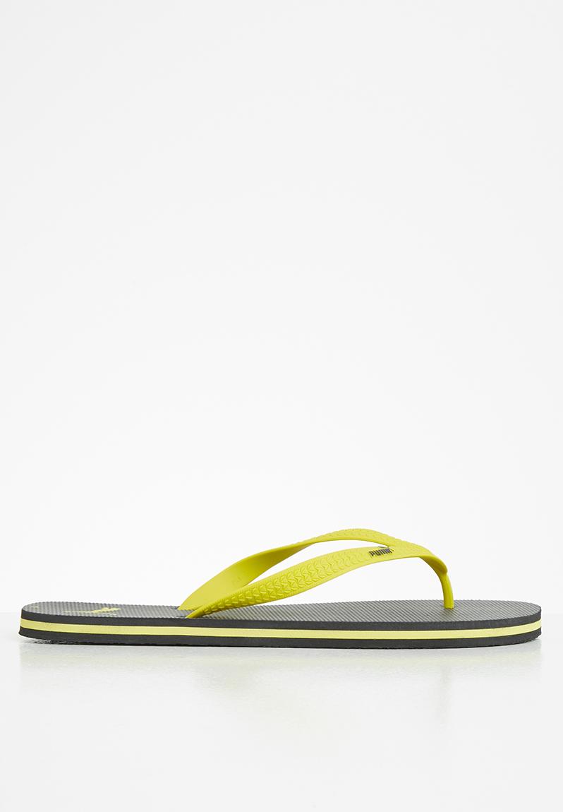 First flip ii zadp - peacoat-yellow alert PUMA Sandals & Flip Flops ...