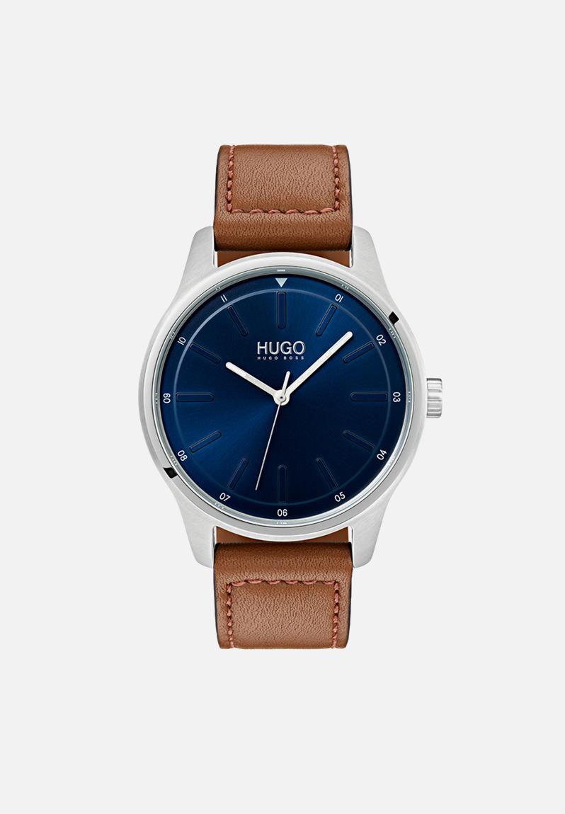 Hugo focus - silver/white/brown HUGO Watches | Superbalist.com