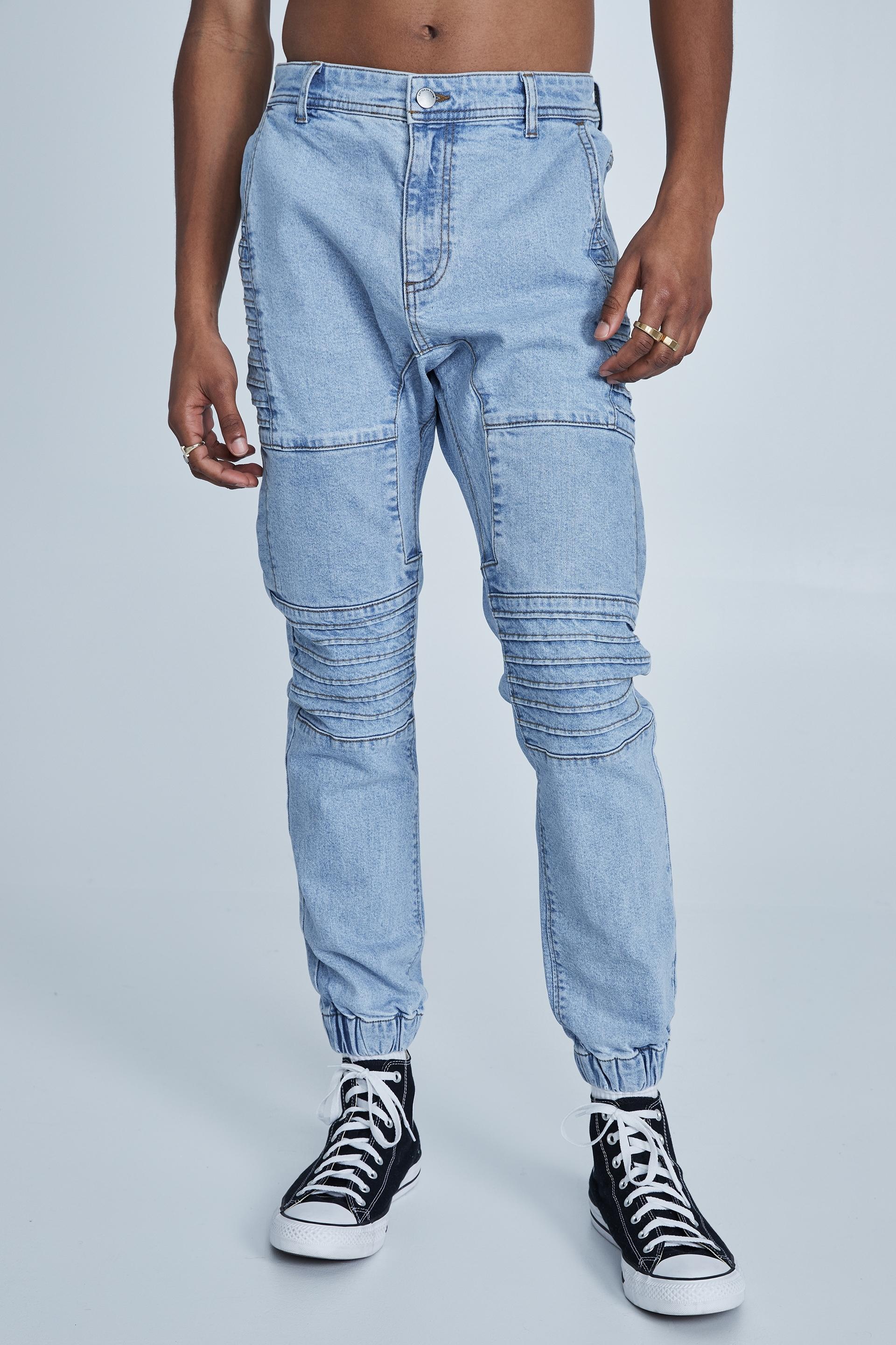 moto jean joggers