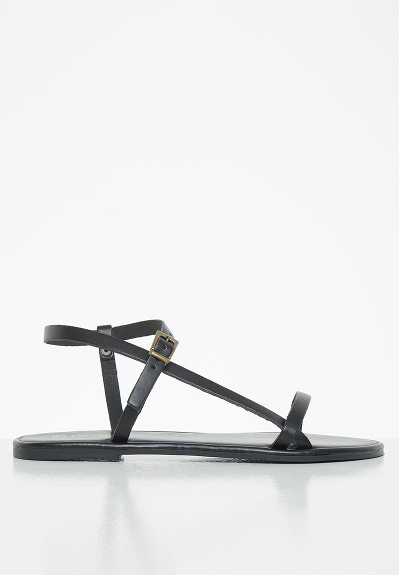 Ari leather sandal - black Superbalist Sandals & Flip Flops ...