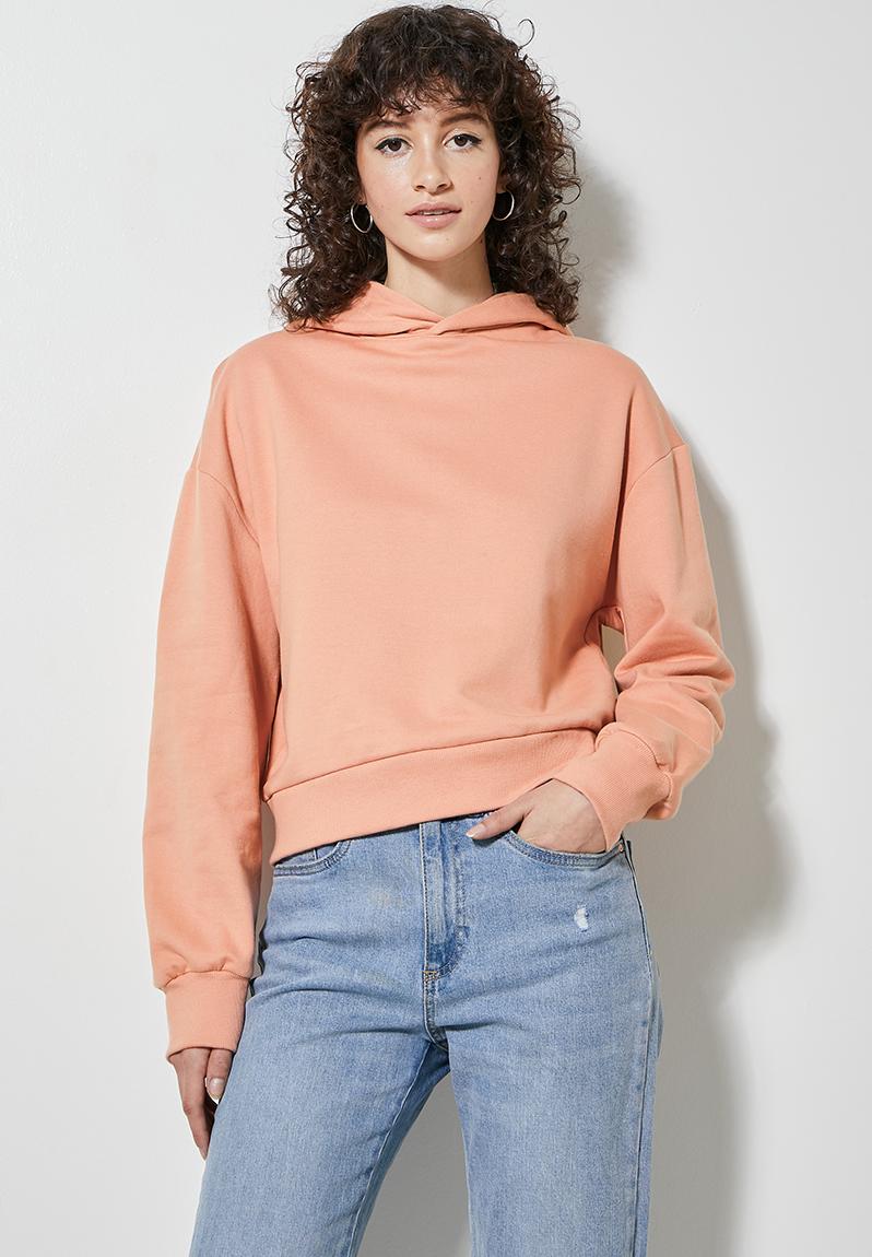 Crop hoodie - peach pink Superbalist Hoodies & Sweats | Superbalist.com