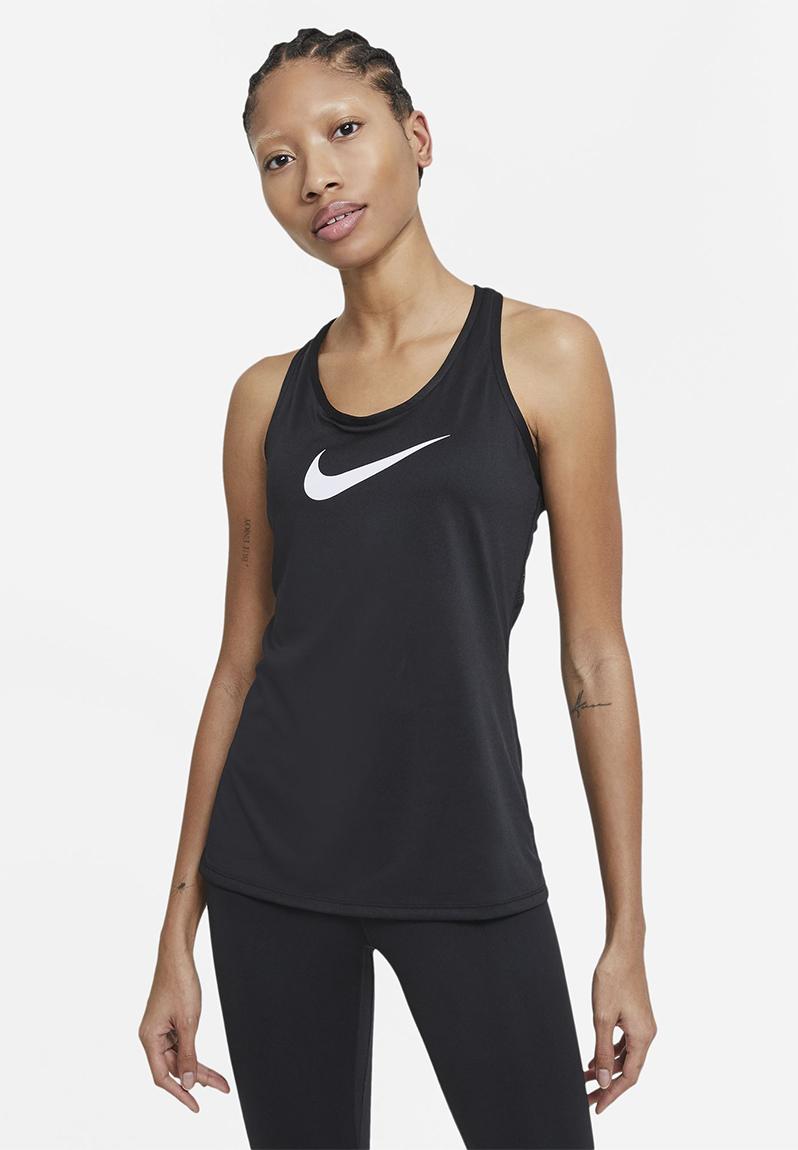 W nk dry tk balance swoosh gx - black/white Nike T-Shirts | Superbalist.com