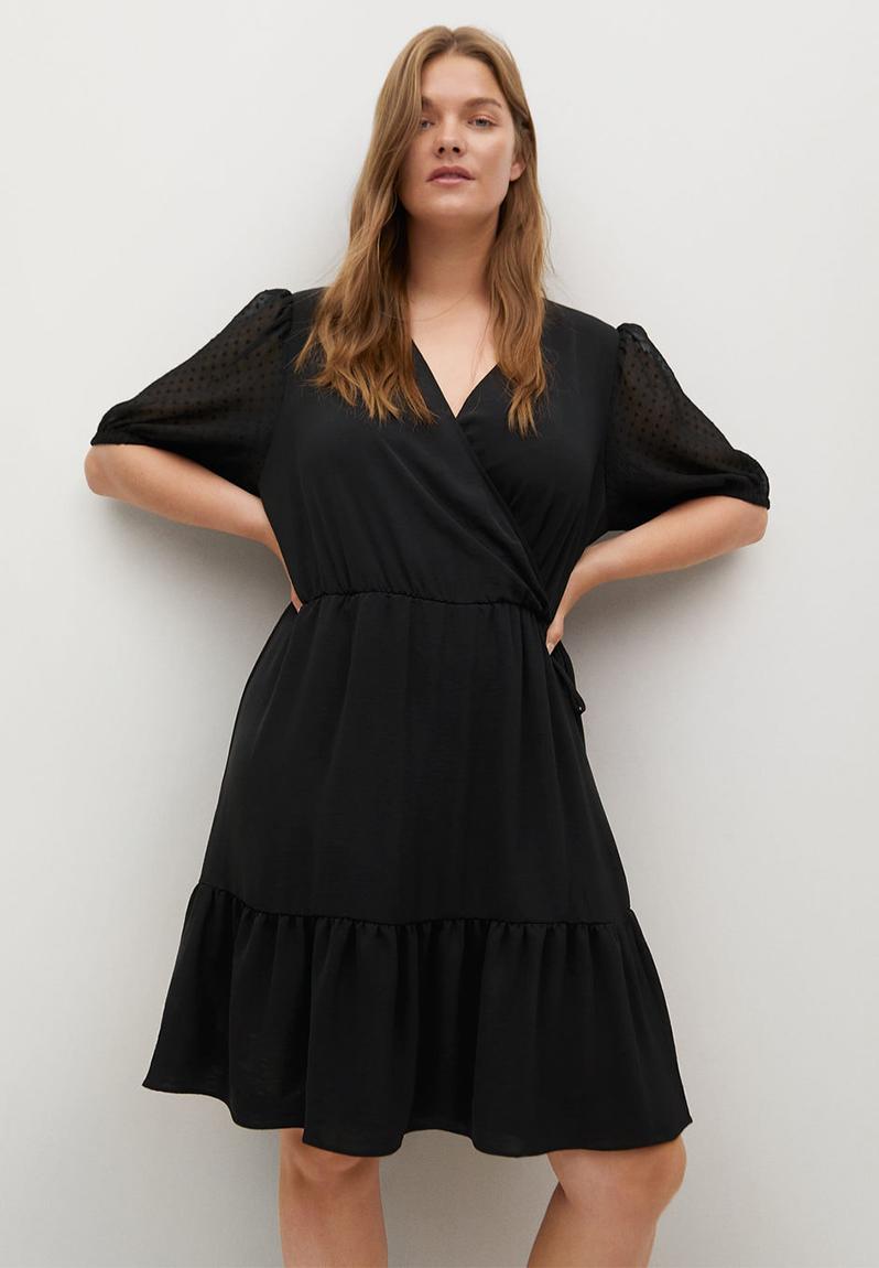 Plus dress resort - black Violeta by Mango Dresses | Superbalist.com