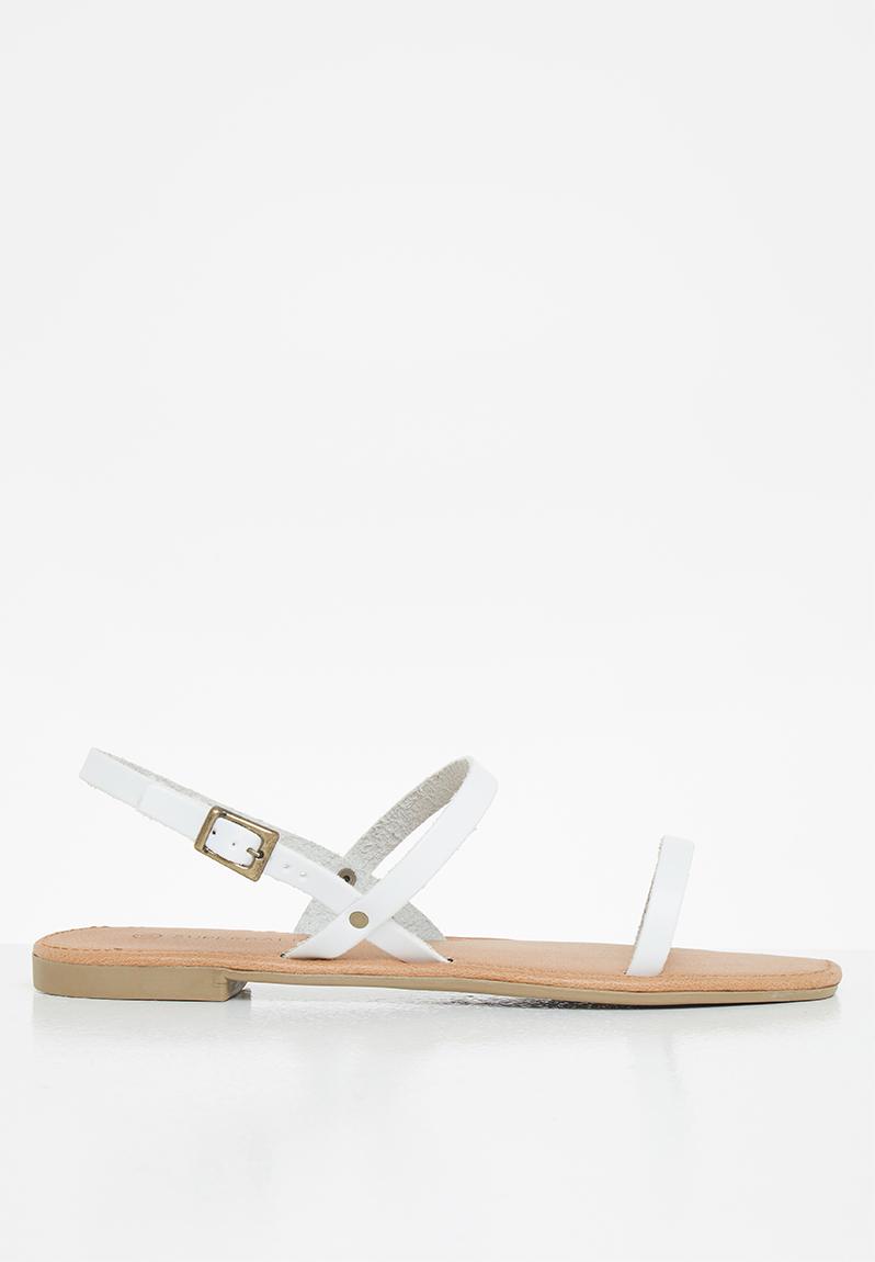 Aimee leather sandal - white Superbalist Sandals & Flip Flops ...