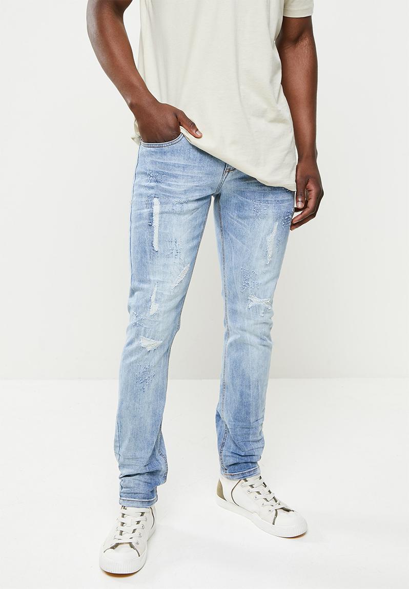 M paterson #4 fashion skinny - light indigo SOVIET Jeans | Superbalist.com