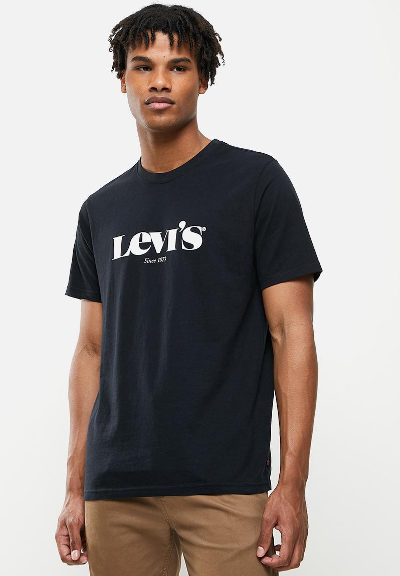 Ss relaxed fit tee mv ssnl logo 2 - caviar Levi’s® T-Shirts & Vests ...