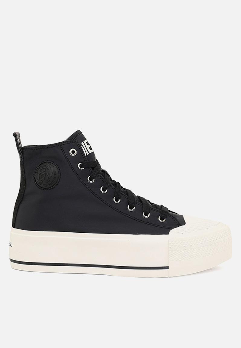 Astico s-astico mc wedge sneakers - y02492pr013t8013 - black Diesel ...