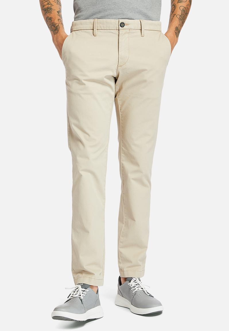 S-l strtch twill chino - beige Timberland Pants & Chinos | Superbalist.com