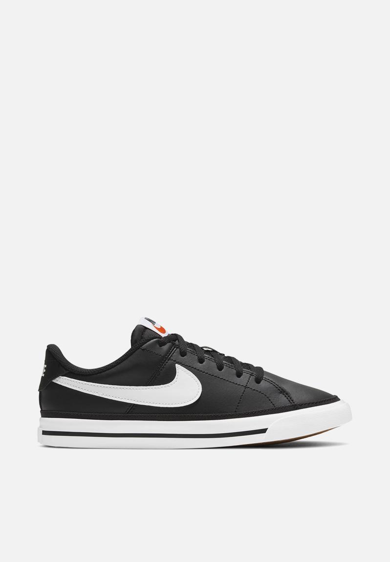 Nike court legacy - black/white-gum light brown Nike Shoes ...