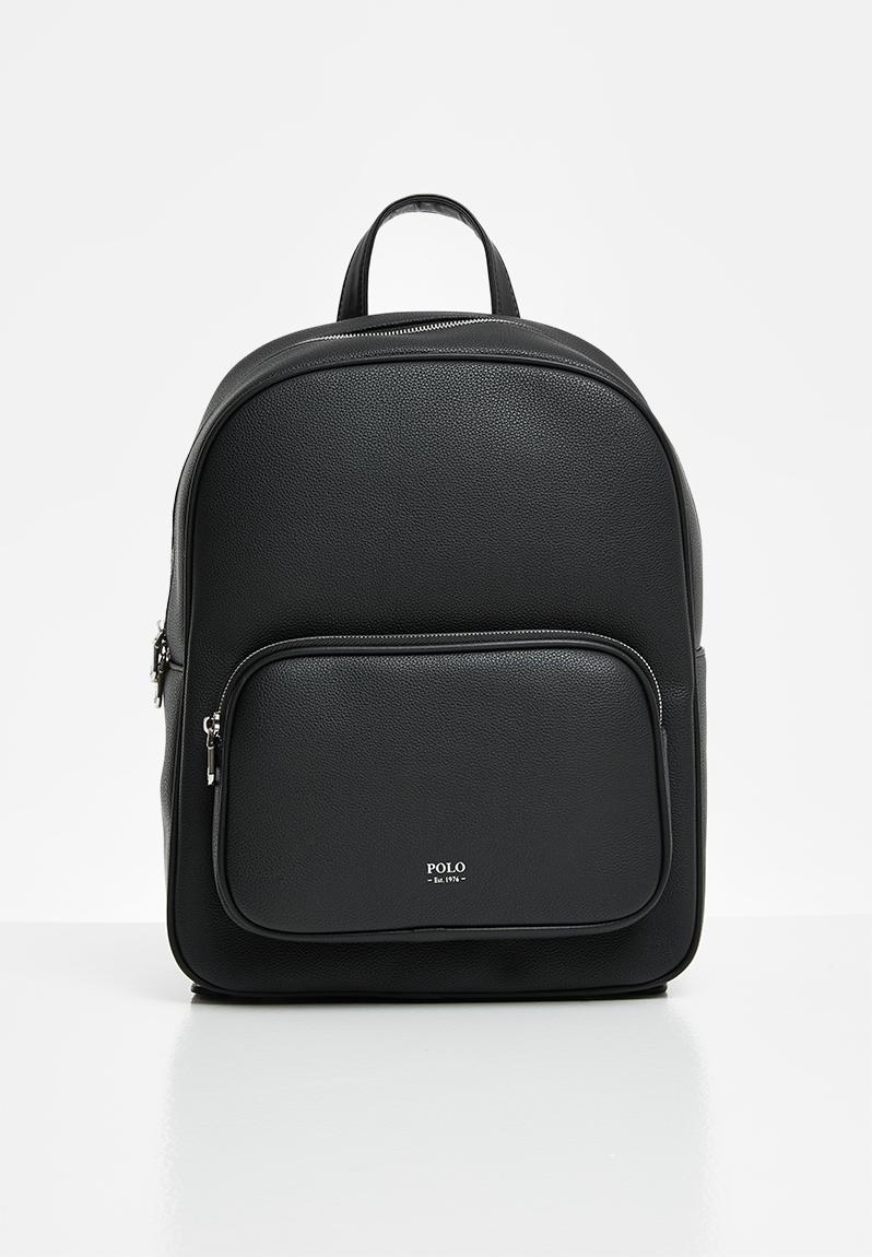 Polo lyon backpack - black POLO Bags & Purses | Superbalist.com