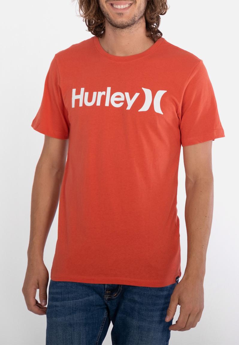 Hurley Everyday Washed One And Only Maglietta Uomo Manica Lunga – Cotone 100% Con Serigrafia Morbida