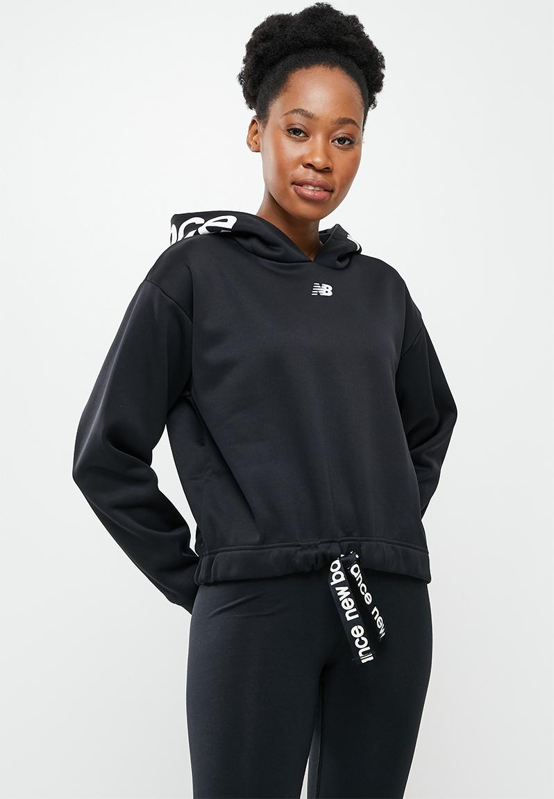 Relentless tech fleece hoodie - black New Balance Hoodies, Sweats ...