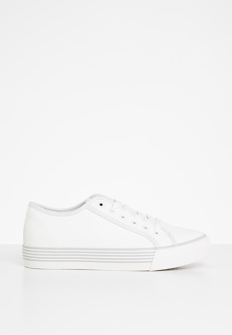 Platform sneaker - white TOMY Shoes | Superbalist.com