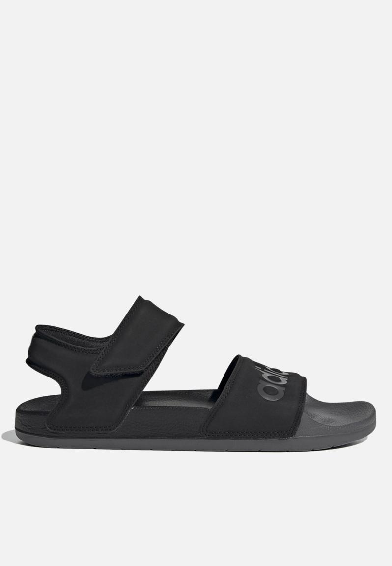 Adilette sandal - fy8649 - core black/grey five/core black adidas ...