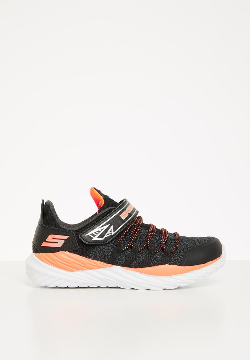 Nitro sprint - black charcoal orange Skechers Shoes | Superbalist.com