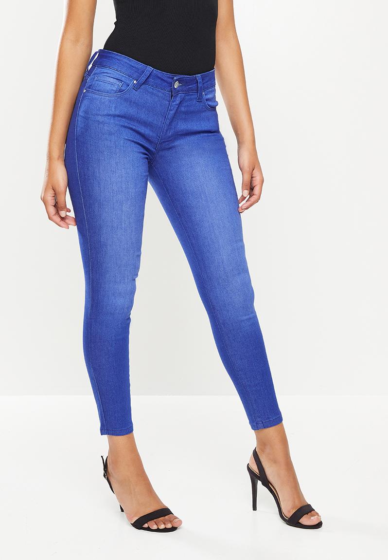 Periwinkle blue sexy curve - blue GUESS Jeans | Superbalist.com