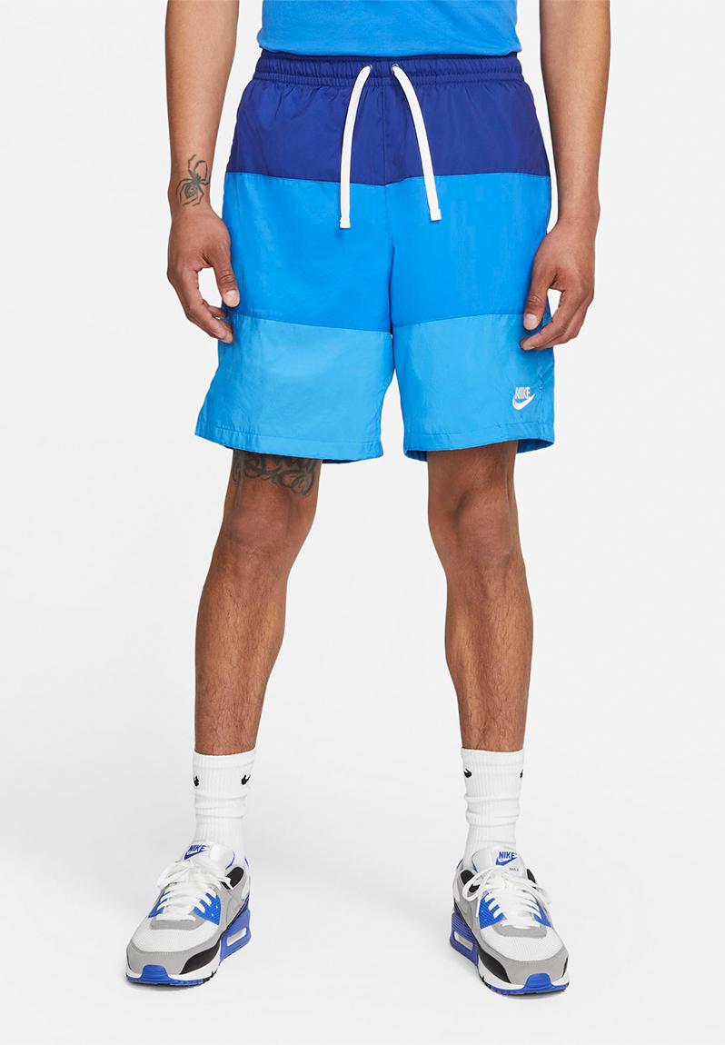 Nike City Edition Woven Shorts - Deep Royal Blue Signal Blue Nike ...