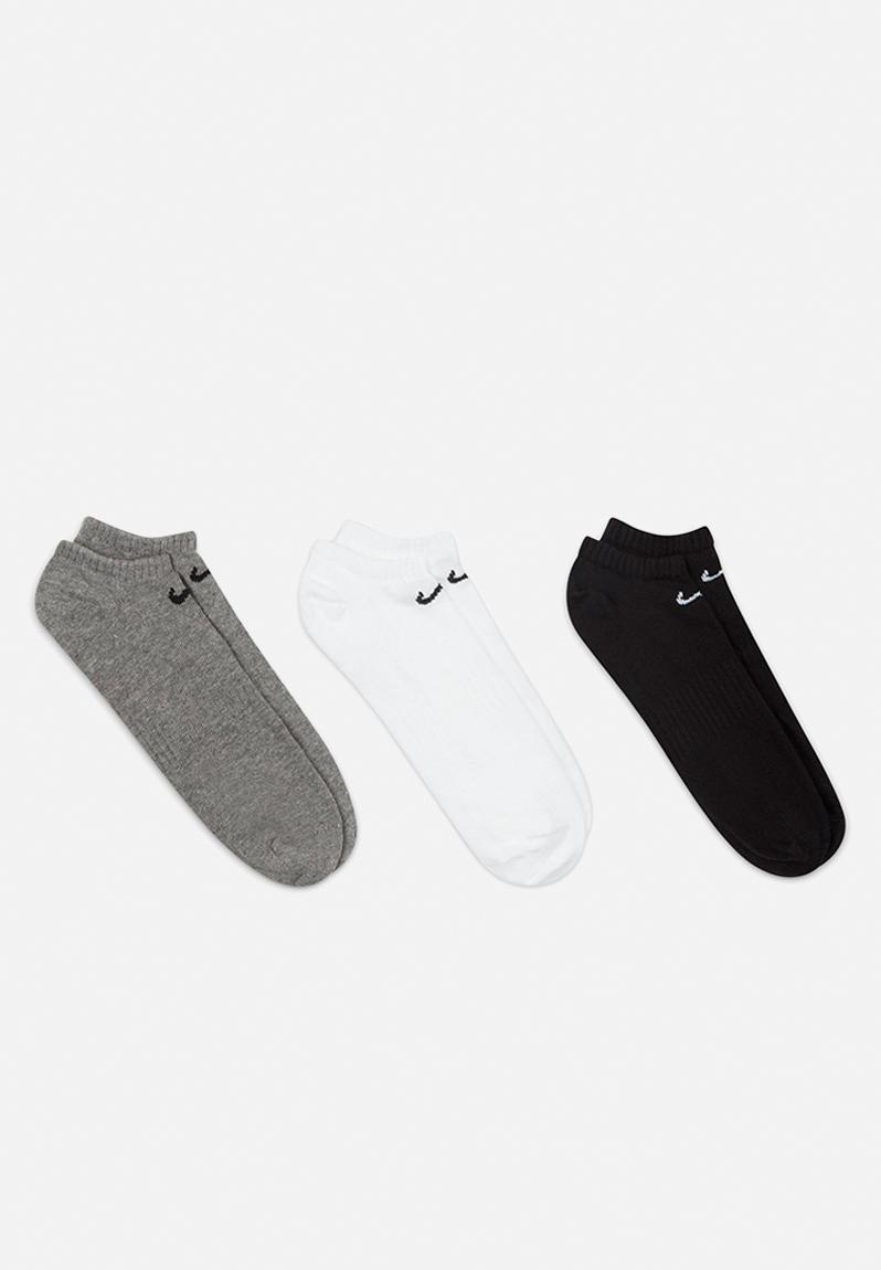 Nike everyday lightweight - white/black/grey Nike Socks | Superbalist.com