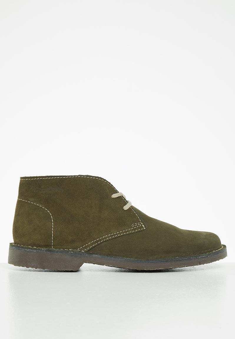 Tracker buck suede boot - khaki Grasshoppers Boots | Superbalist.com