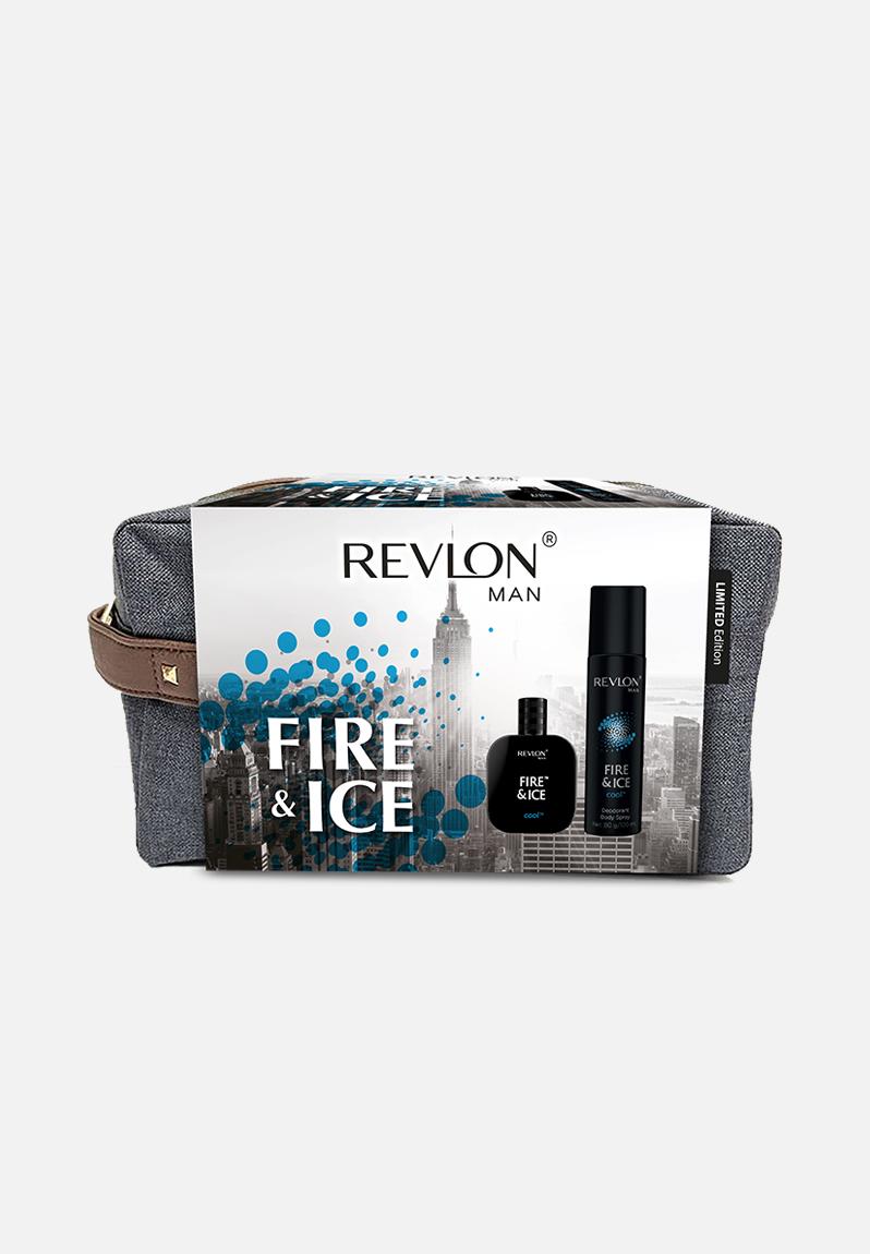 Fire And Ice Men Cool Deluxe Set Revlon Fragrances 