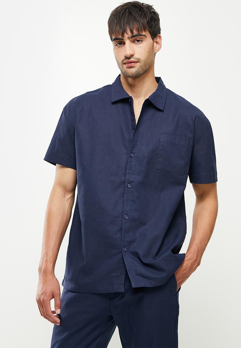 Luis camp collar resort shirt - navy Jonathan D Shirts | Superbalist.com