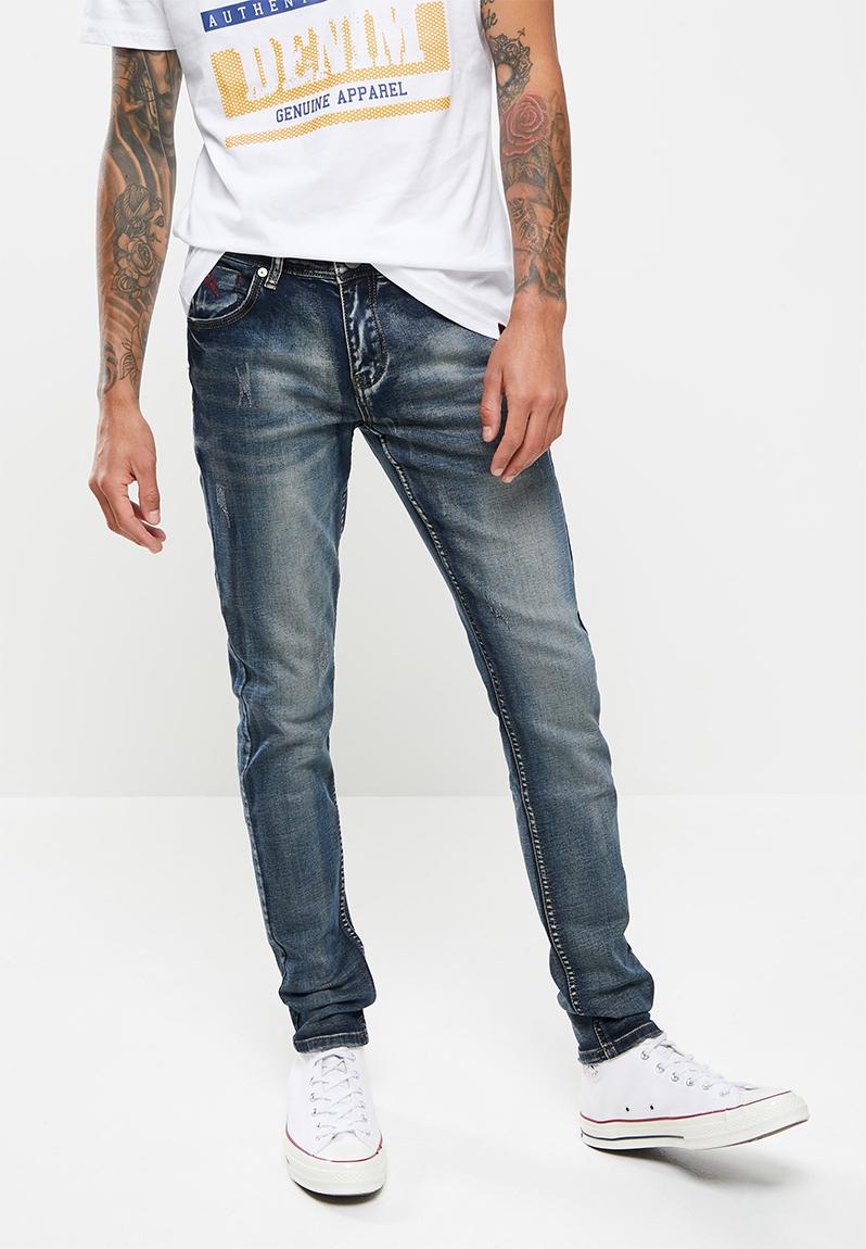 M malik #4 fashion skinny - dark indigo SOVIET Jeans | Superbalist.com