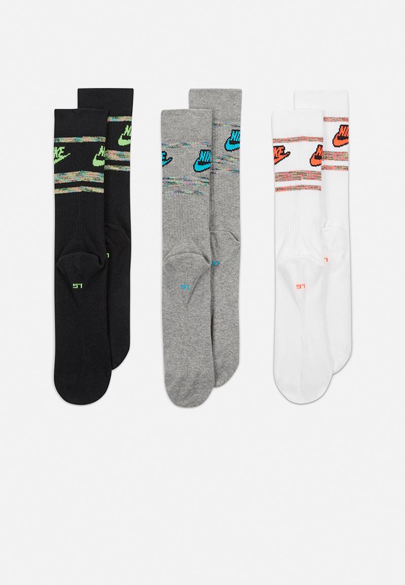 Nike sportswear 3 pack socks - multi Nike Socks | Superbalist.com