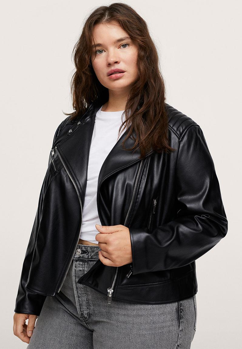 Plus jacket barrow - black MANGO Jackets & Coats | Superbalist.com
