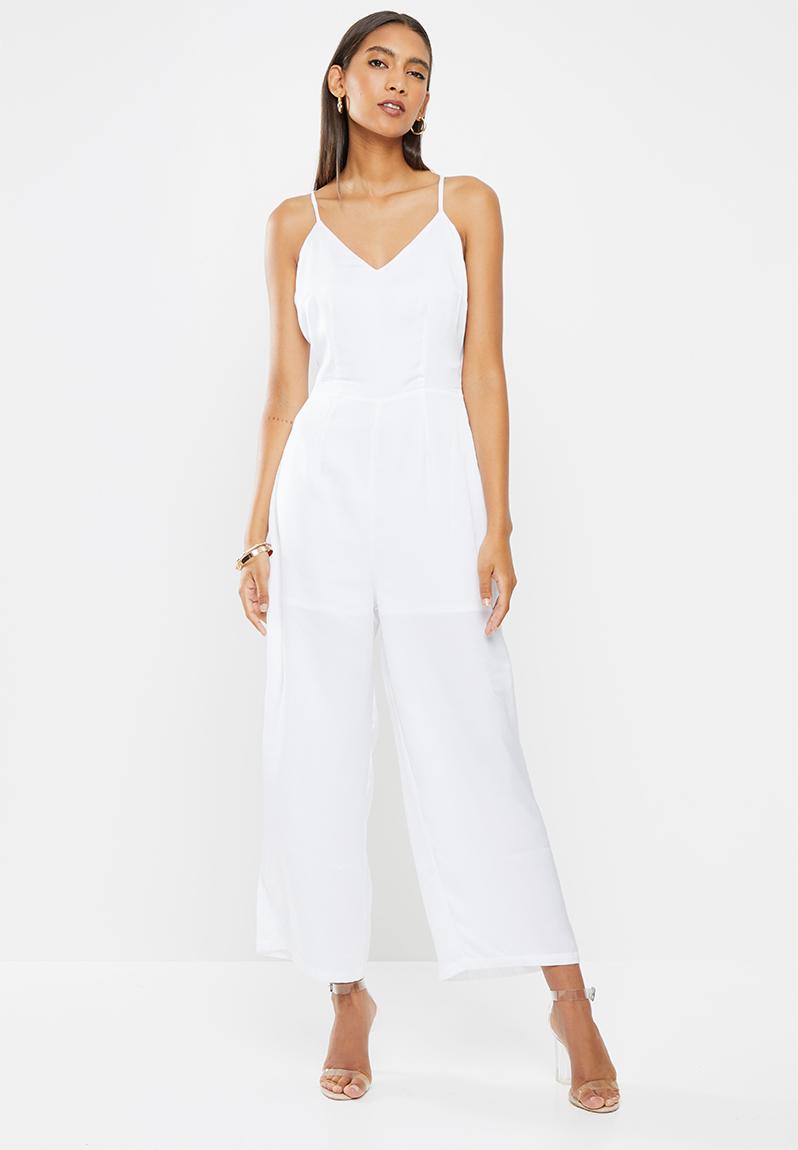 Festival jumpsuit - white Glamorous Jumpsuits & Playsuits | Superbalist.com