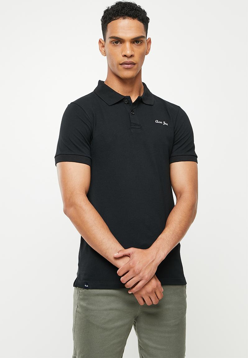 Logo golfer - black Aca Joe T-Shirts & Vests | Superbalist.com