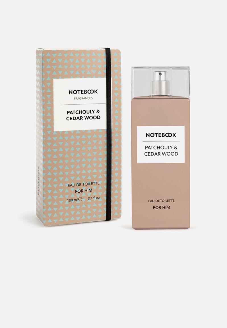 Notebook Patchouli & Cedar Wood Edt For Him - 100ml