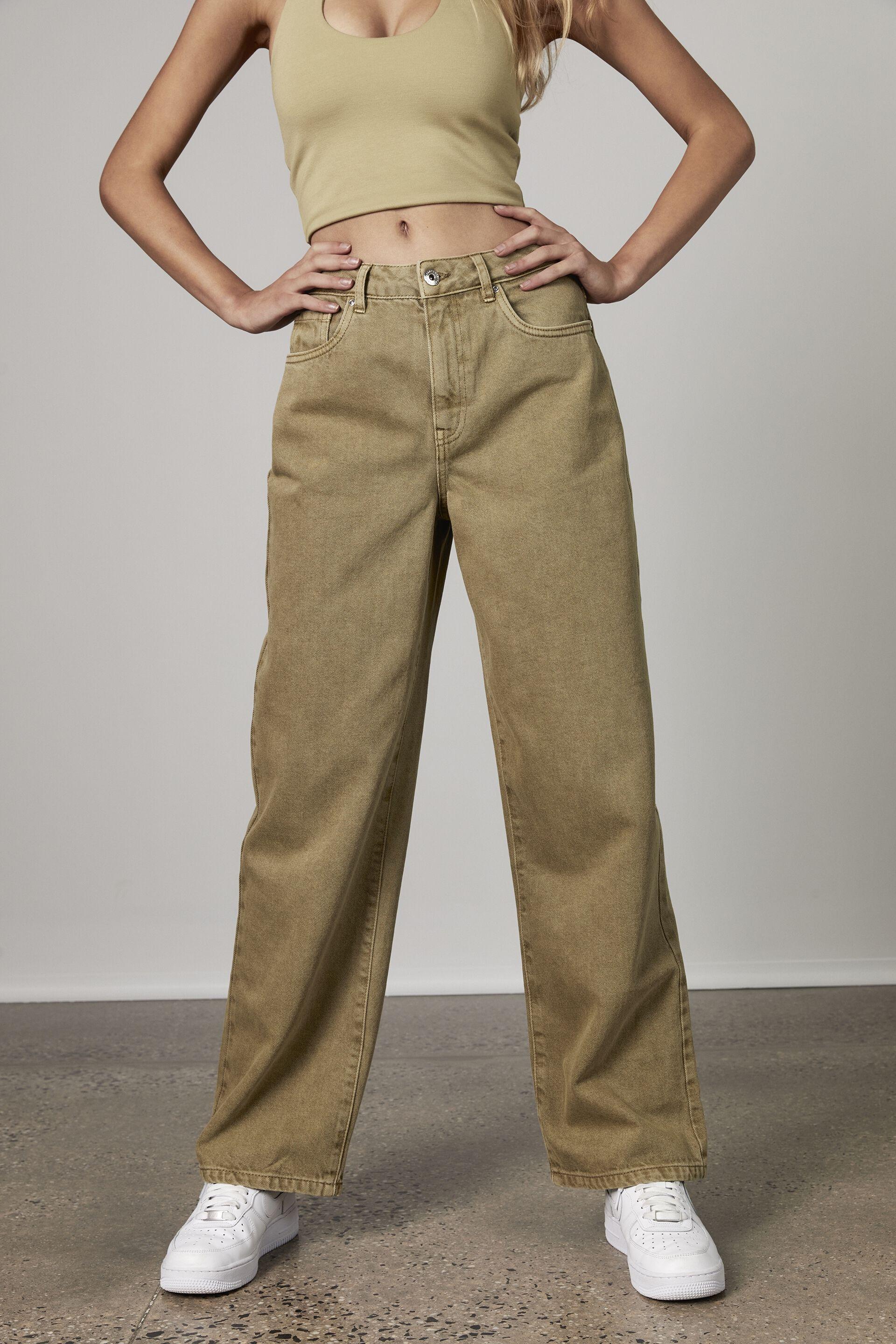 factorie high rise baggy jeans