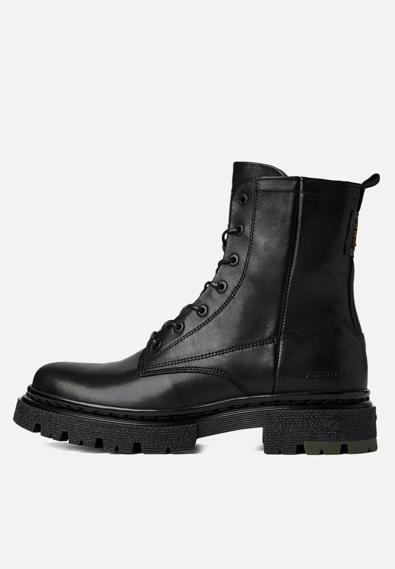 Kafey hgh lace lea w - d20921-01-990 - black G-Star RAW Boots ...