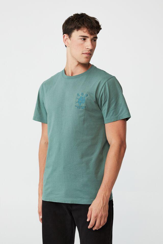 Tbar cny T-shirt - faded teal/smiling tiger Cotton On T-Shirts & Vests ...