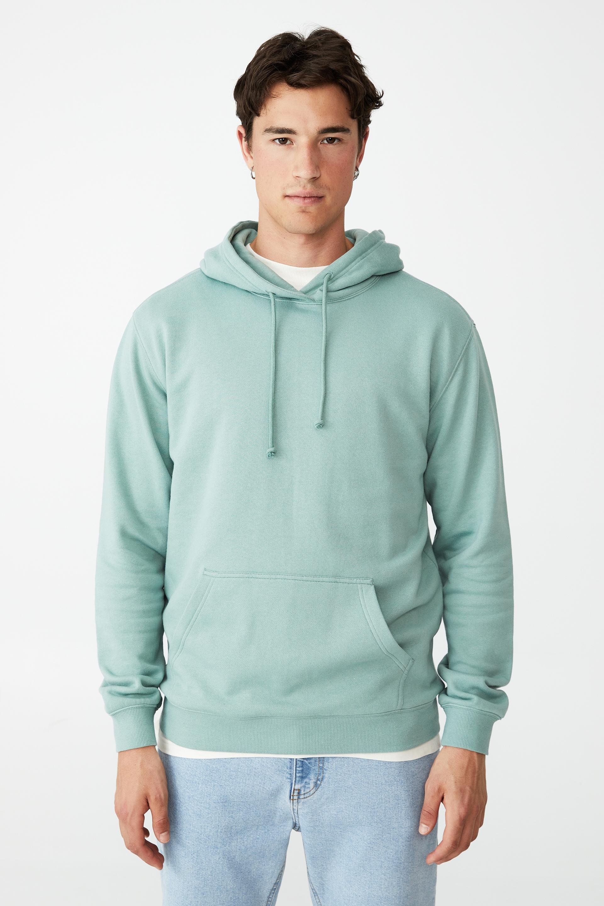 Essential fleece pullover - washed teal Cotton On Hoodies & Sweats ...
