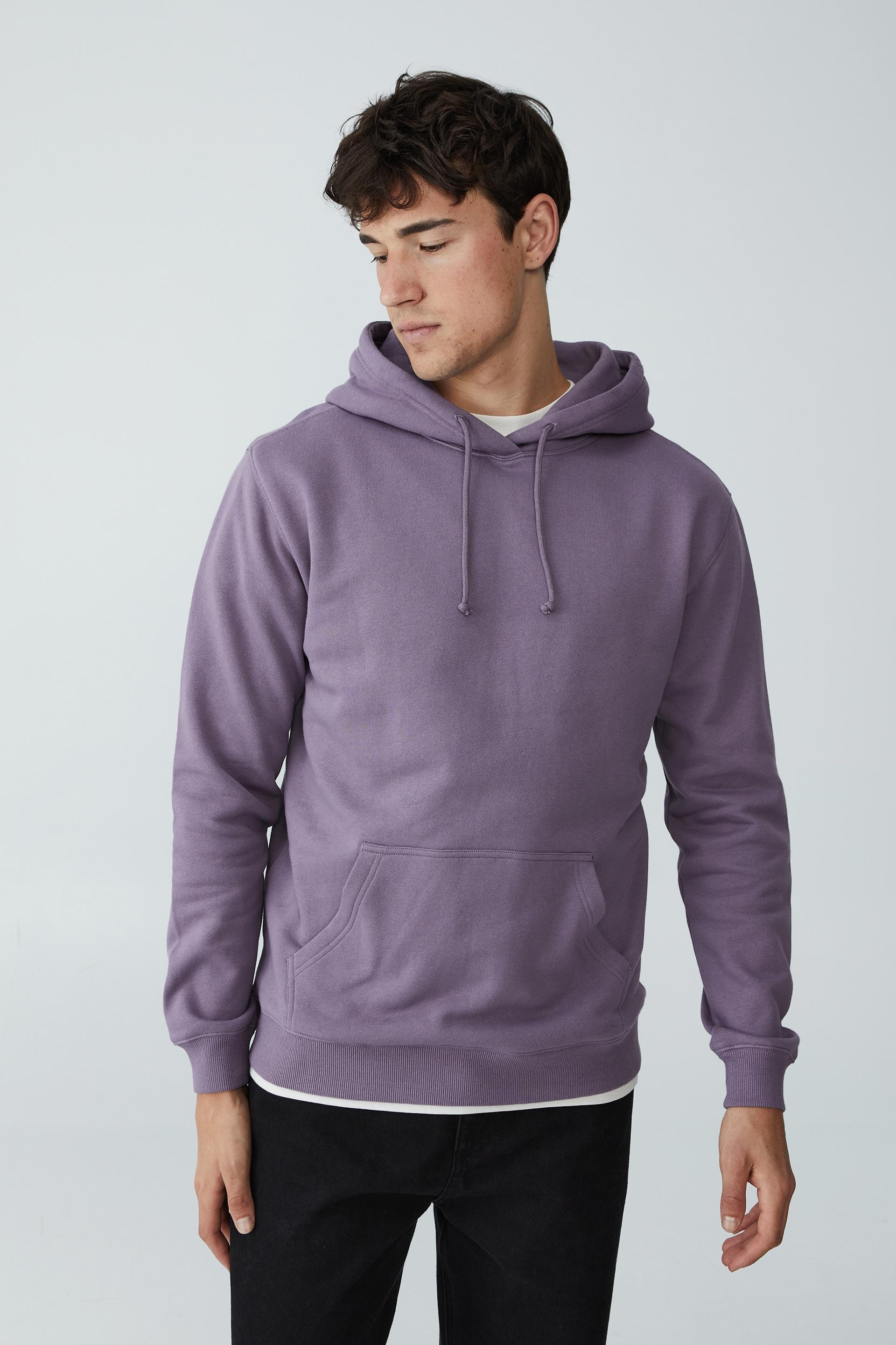 Essential fleece pullover - purple days Cotton On Hoodies & Sweats ...