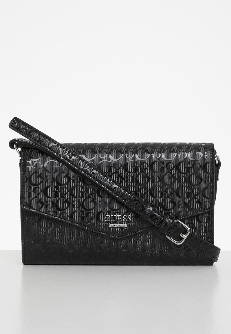 Kalei mini crossbody flap - black GUESS Bags & Purses | Superbalist.com