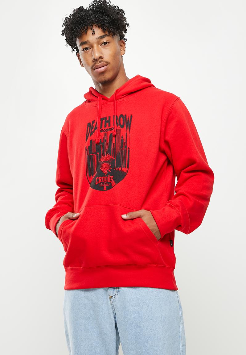 Deathrow x crooks core - red Crooks & Castle Hoodies & Sweats ...