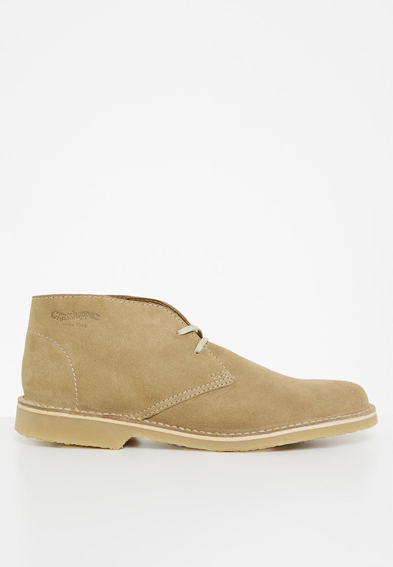 Tracker buck suede boot - mushroom Grasshoppers Boots | Superbalist.com