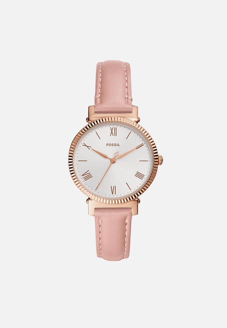 rose gold1 Fossil Watches 