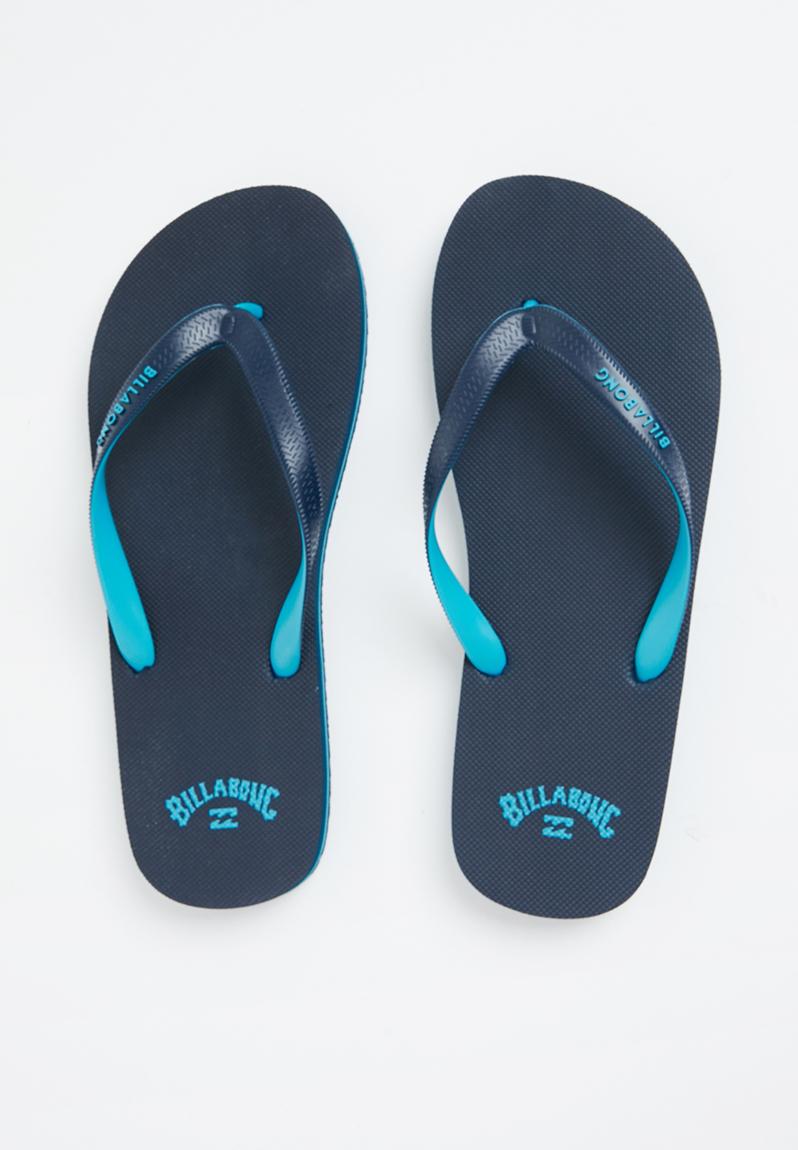 Stacked thongs - navy/cyan Billabong Sandals & Flip Flops | Superbalist.com