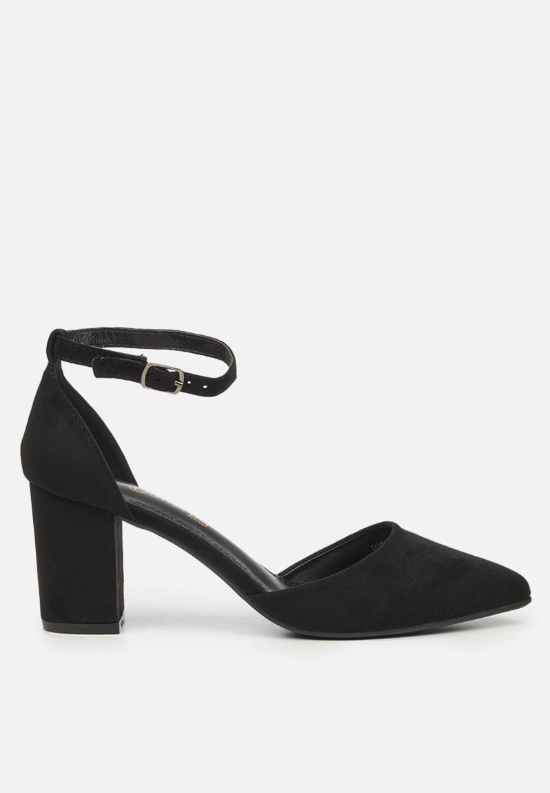 Zara 1 ankle strap heel - black Butterfly Feet Heels | Superbalist.com