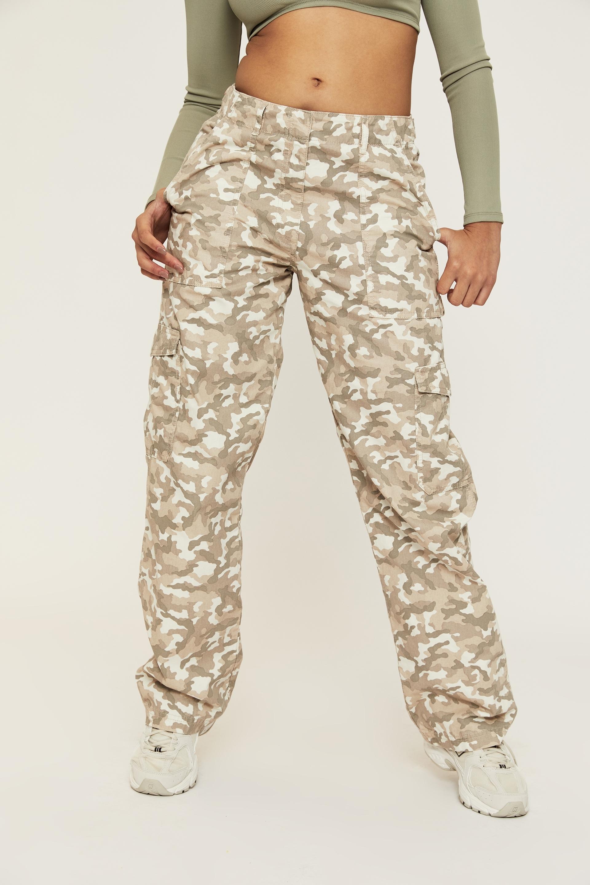 Mikayla cargo pant - kelly camo opal Supré Trousers | Superbalist.com