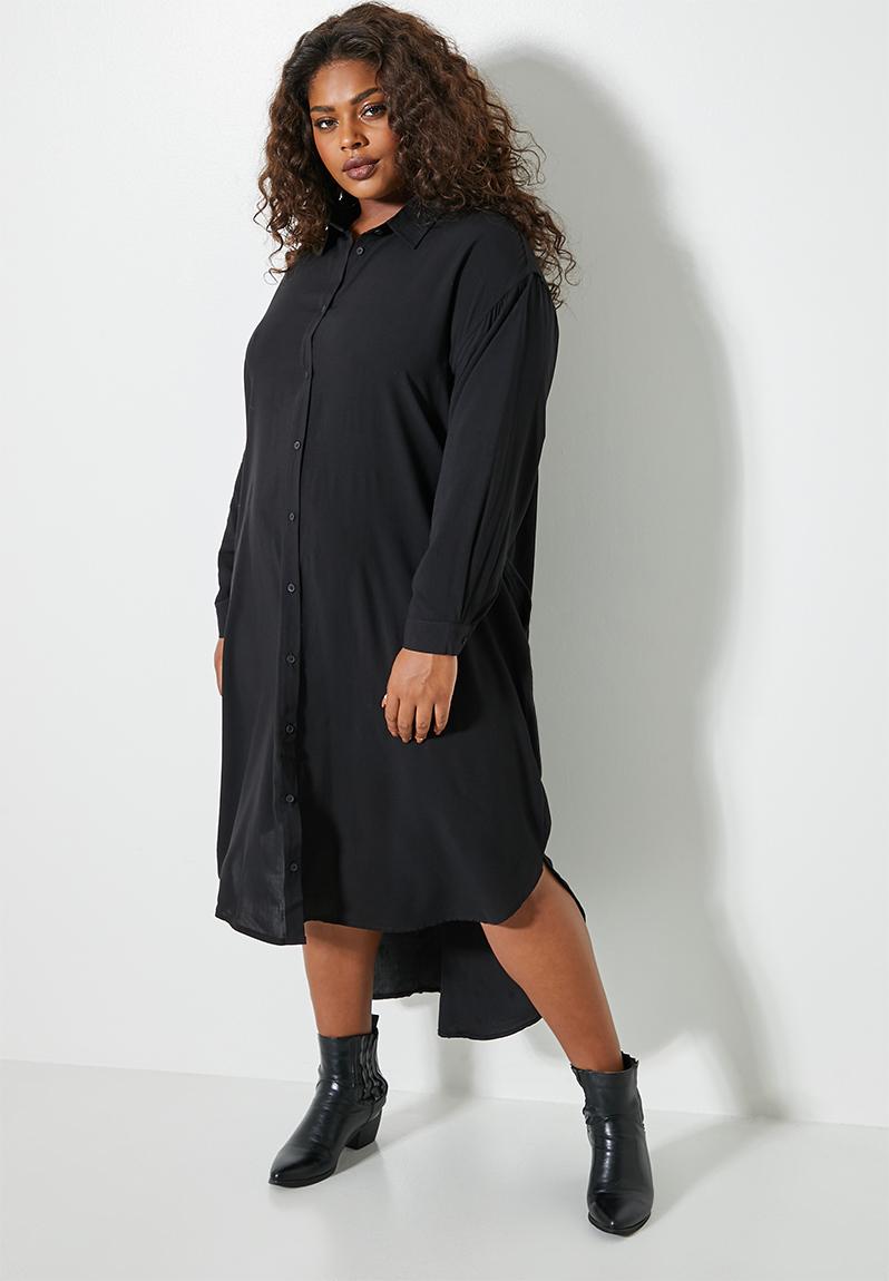 Soft shirt dress - black Superbalist Dresses | Superbalist.com