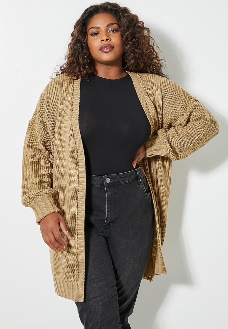 Chunky cardi camel Superbalist Tops