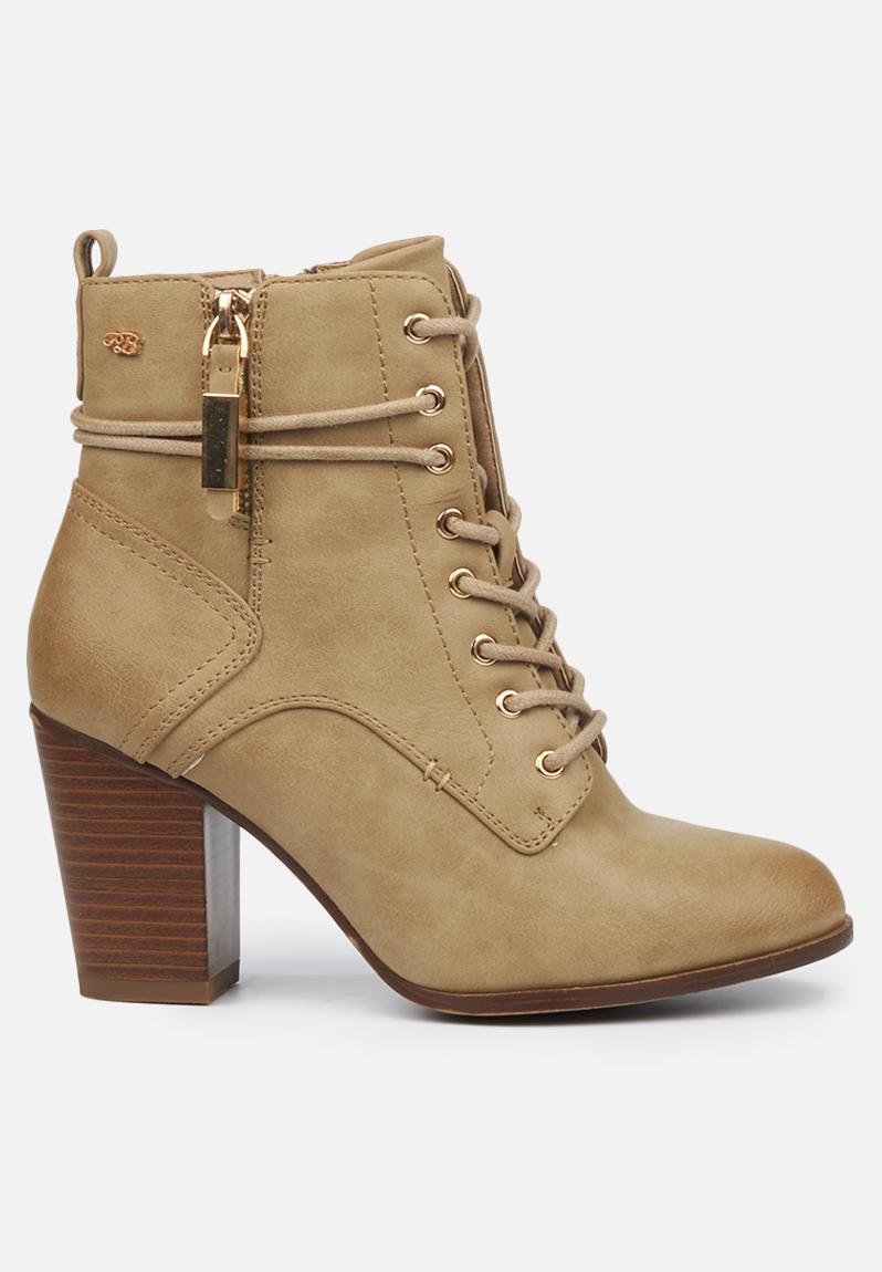 Ahlam2 Lace-up Ankle Boot - Neutral Miss Black Boots | Superbalist.com