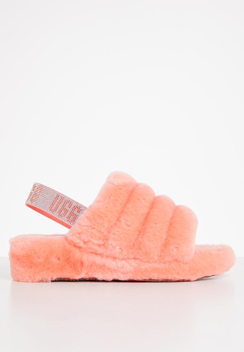 Fluff yeah slide - soft coral bling UGG® Pumps & Flats | Superbalist.com