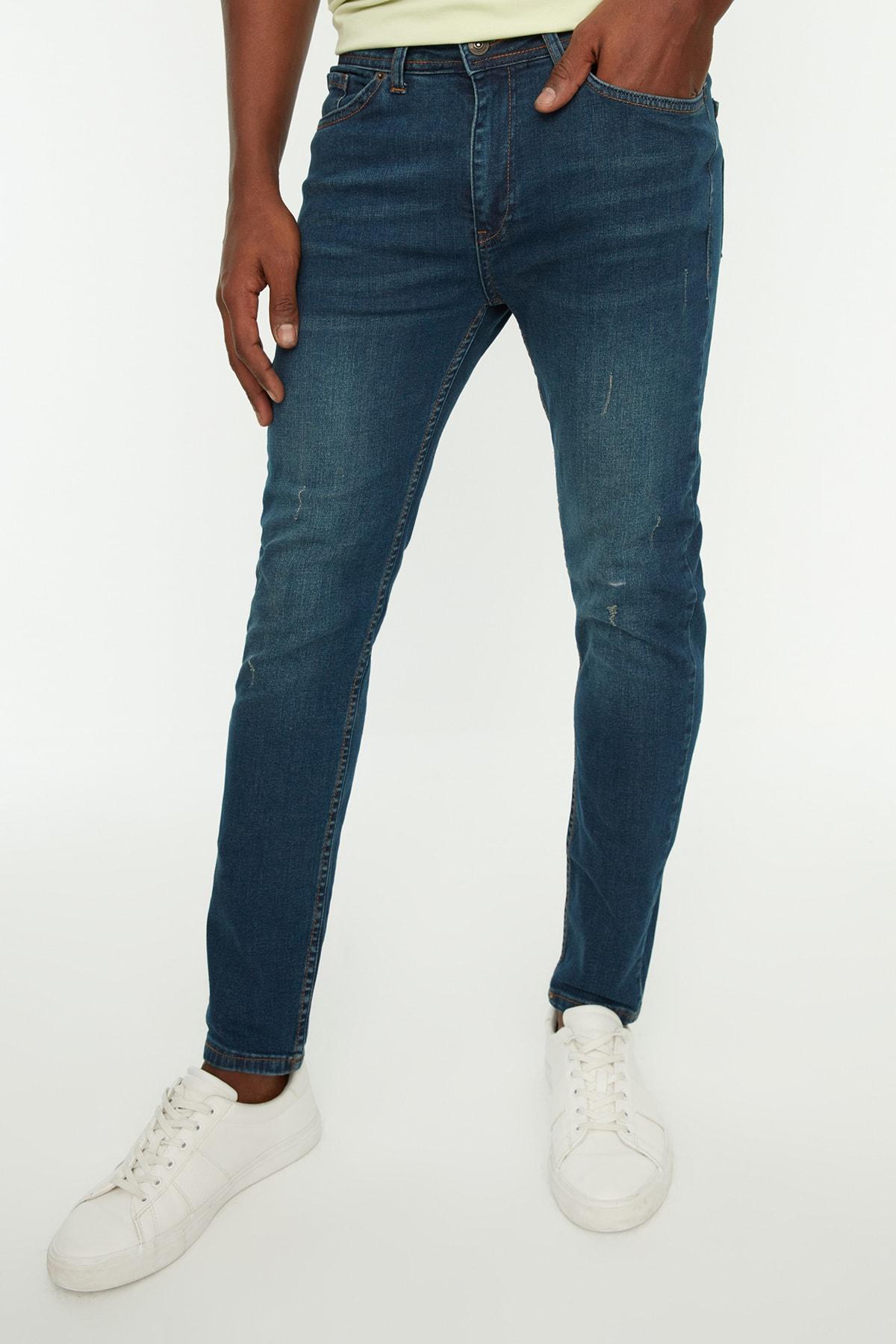 Jim tapered skinny jeans - indigo Trendyol Jeans | Superbalist.com