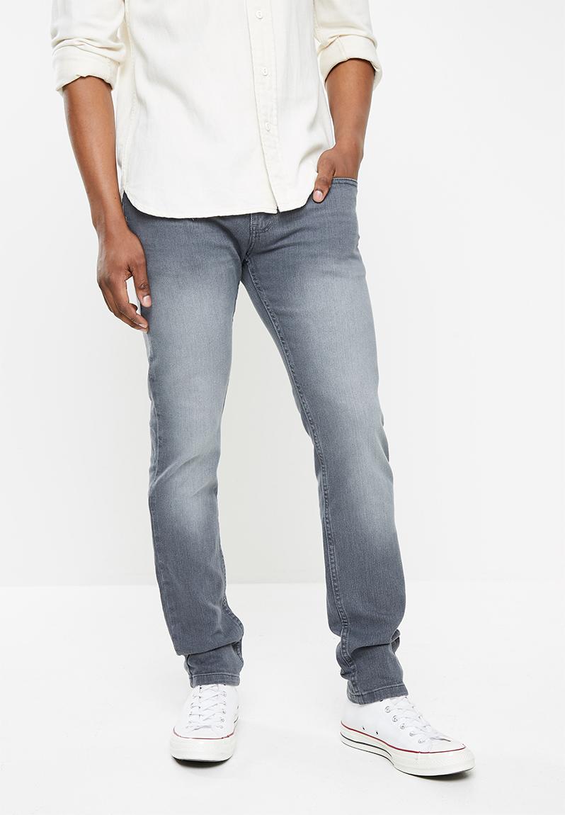 Luke slim fit tapered jeans - greyish stretch Lee Jeans | Superbalist.com