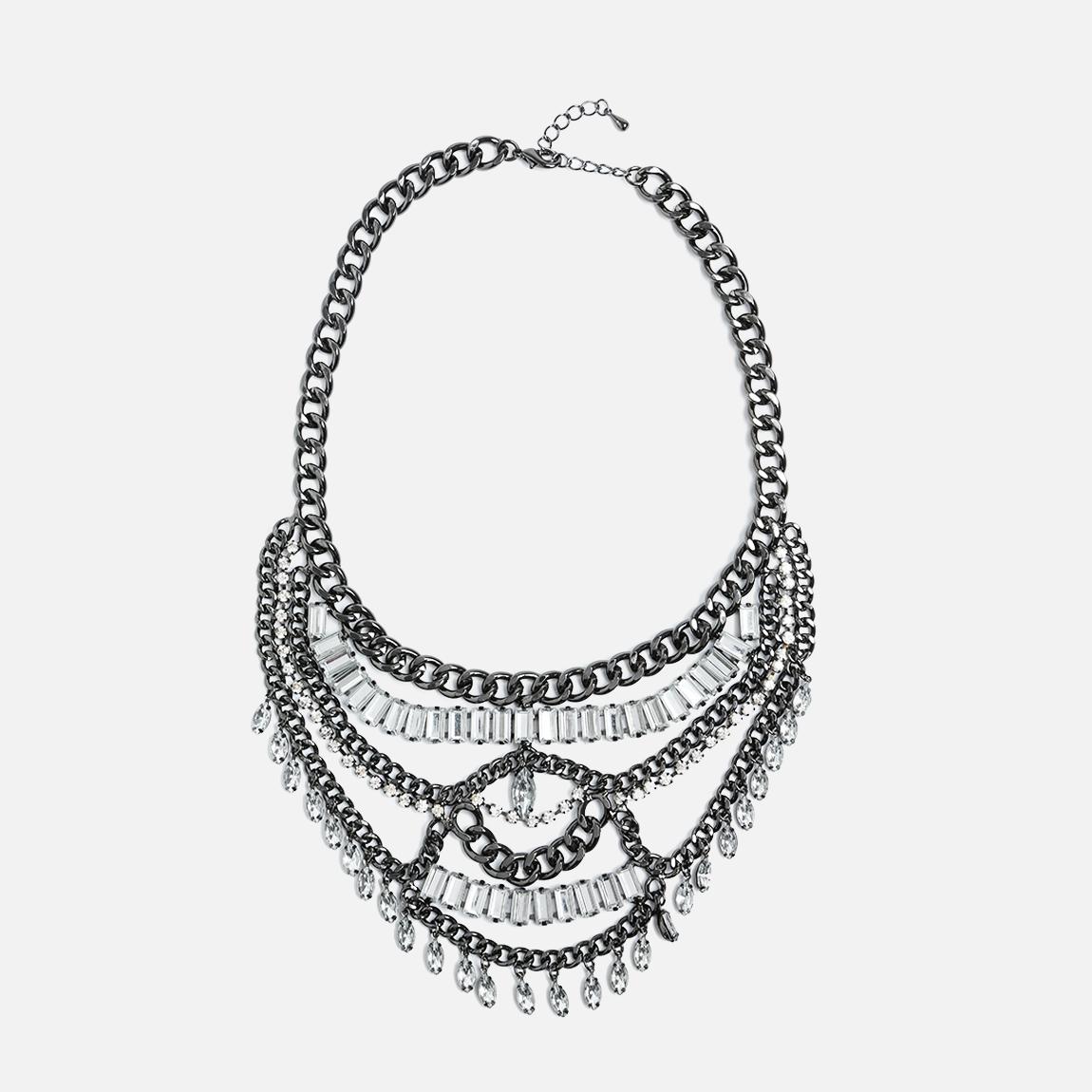 Lona Necklace - Silver / Gun Vero Moda Jewellery | Superbalist.com